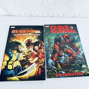 Cable‎ & Deadpool Vol 3 Human Race & Vs Marvel Universe TPB Lot Wolverine